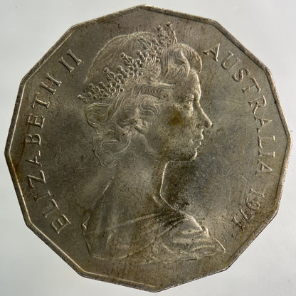 1971 Australia 50 Cents Coin | Very High Grade