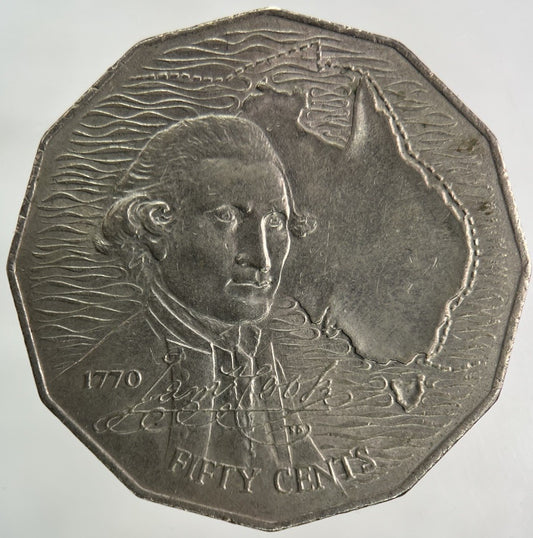 1970 Australia 50 Cents Coin | Fine Collectable Grade