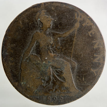 1899 Victoria Half - Penny Coin | Collectable Grade