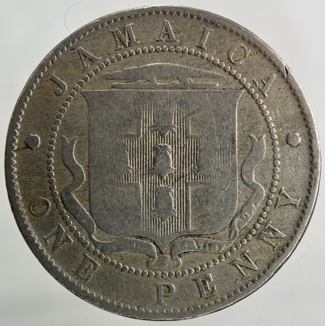 1909 Jamaica One Penny Coin | Collectable Grade