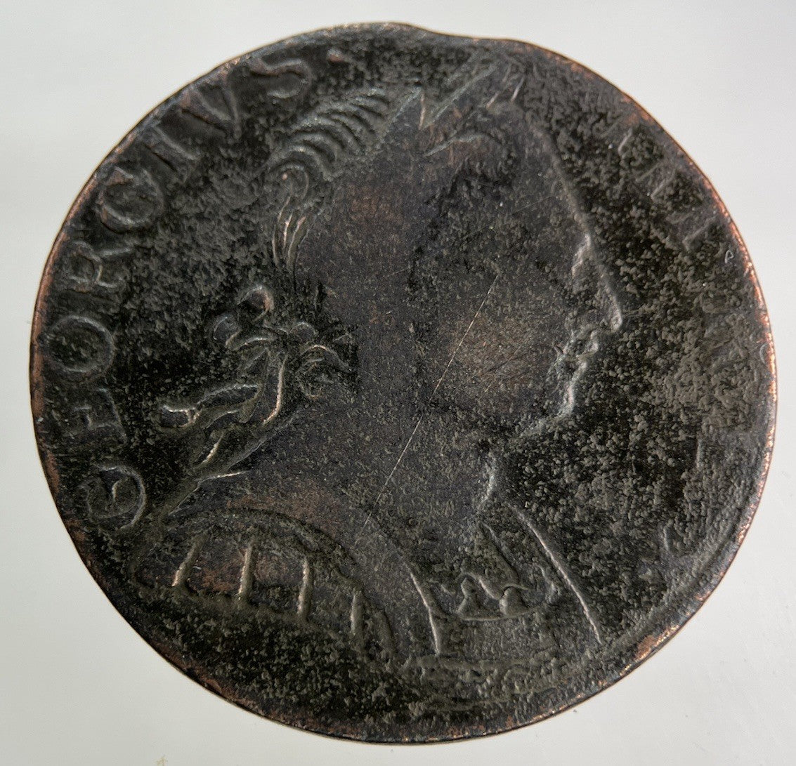 1774 George III 3rd Half - Penny Coin | Fine Collectable Grade
