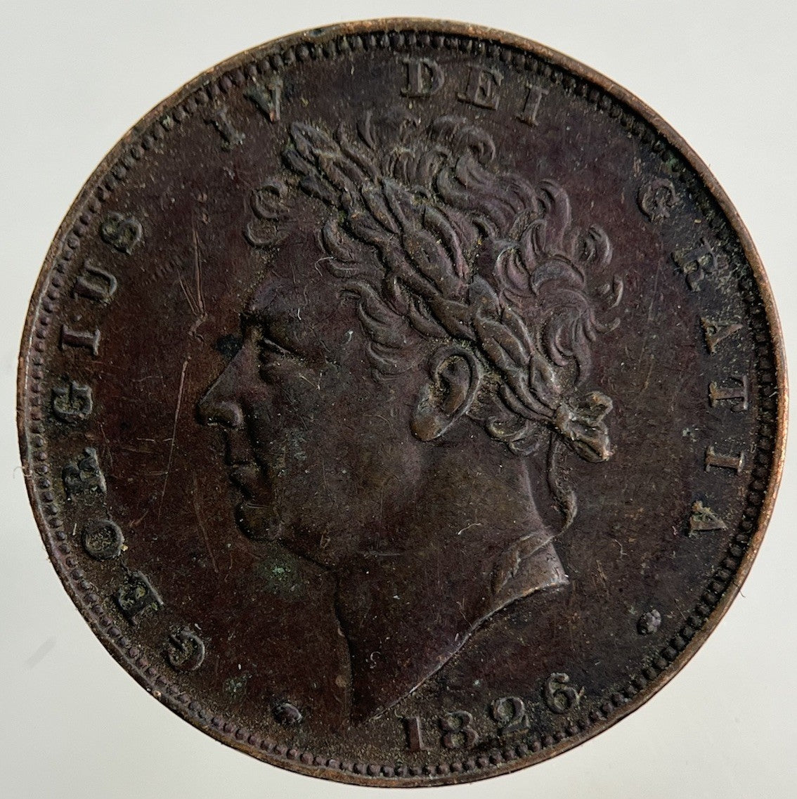 1826 George IV Farthing Coin | Very High Grade