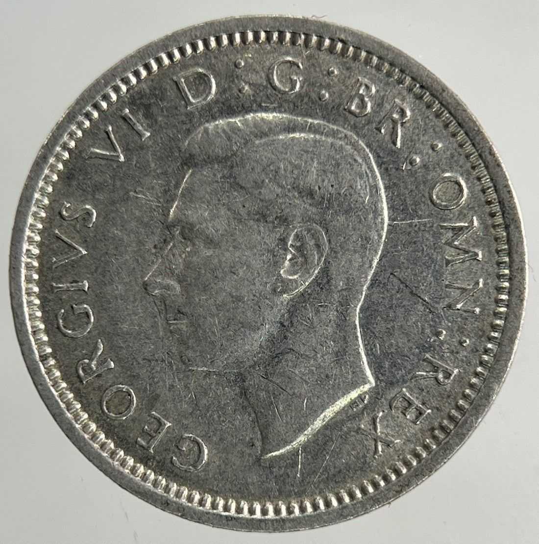 1941 George VI Threepence Silver Coin | Fine Collectable Grade