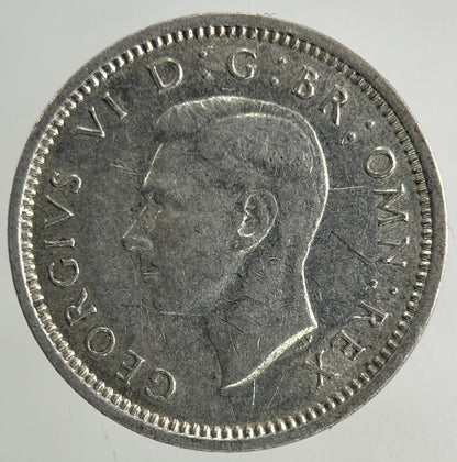 1941 George VI Threepence Silver Coin | Fine Collectable Grade