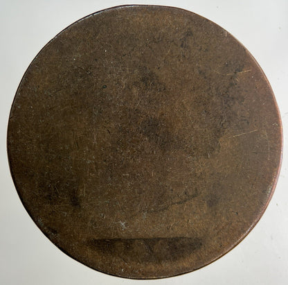 British Victoria One Penny Coin | Worn Grade