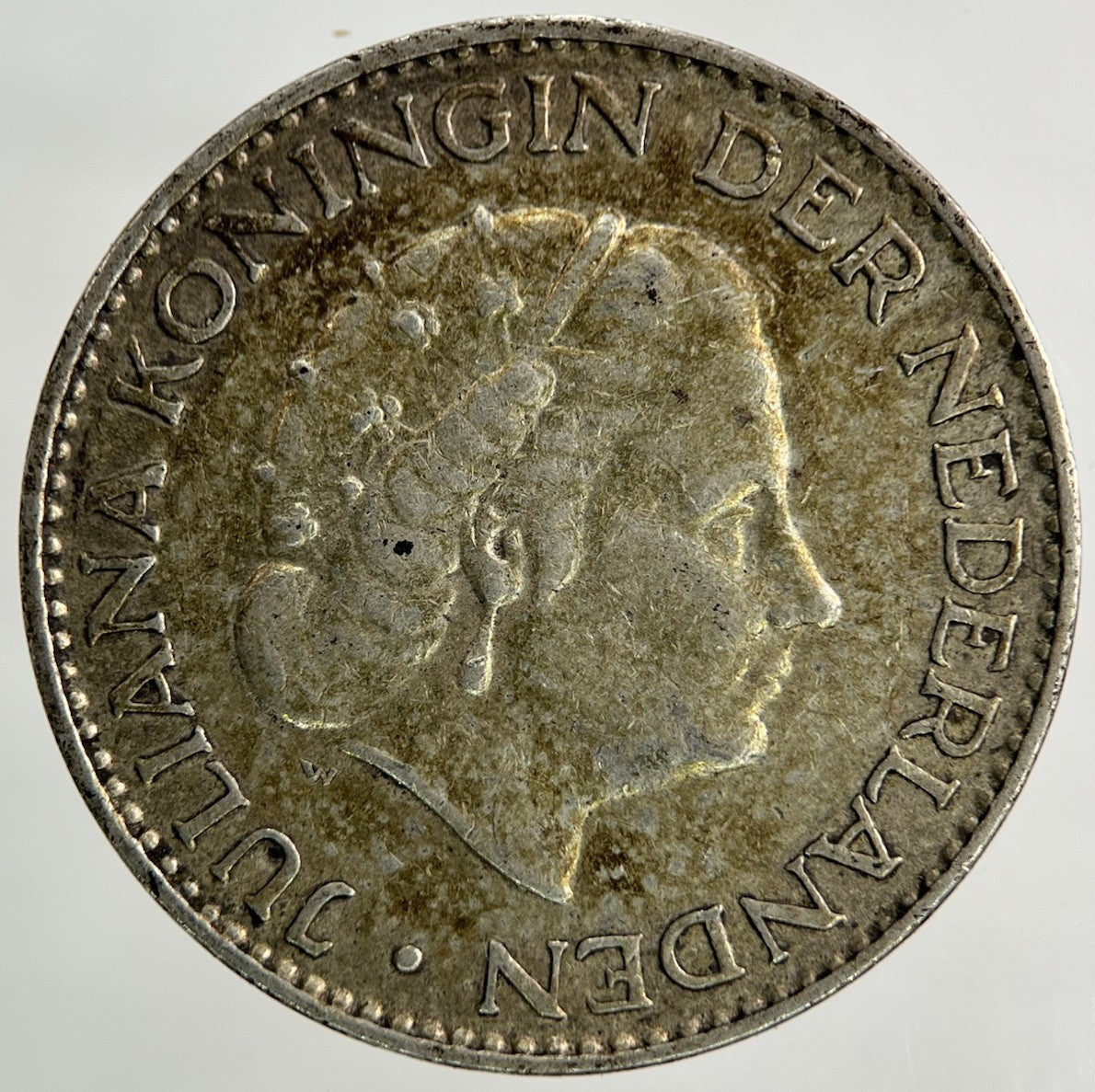1958 Netherlands 1 Gulden Silver Coin | Fine Collectable Grade