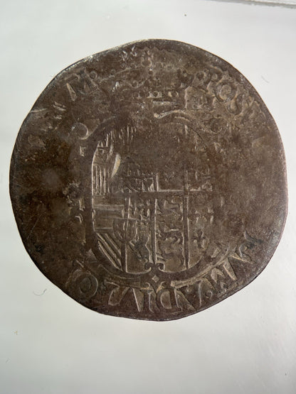 1554 Philip & Mary Shilling Hammered Silver Coin | Collectable Grade