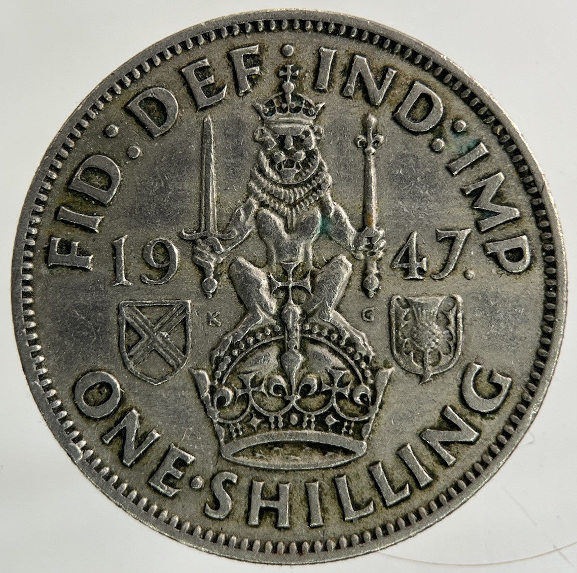 1947 George VI Shilling Coin | Fine Collectable Grade