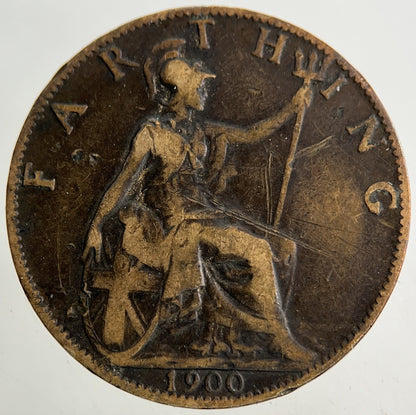 1900 Victoria Farthing Coin | Fine Collectable Grade