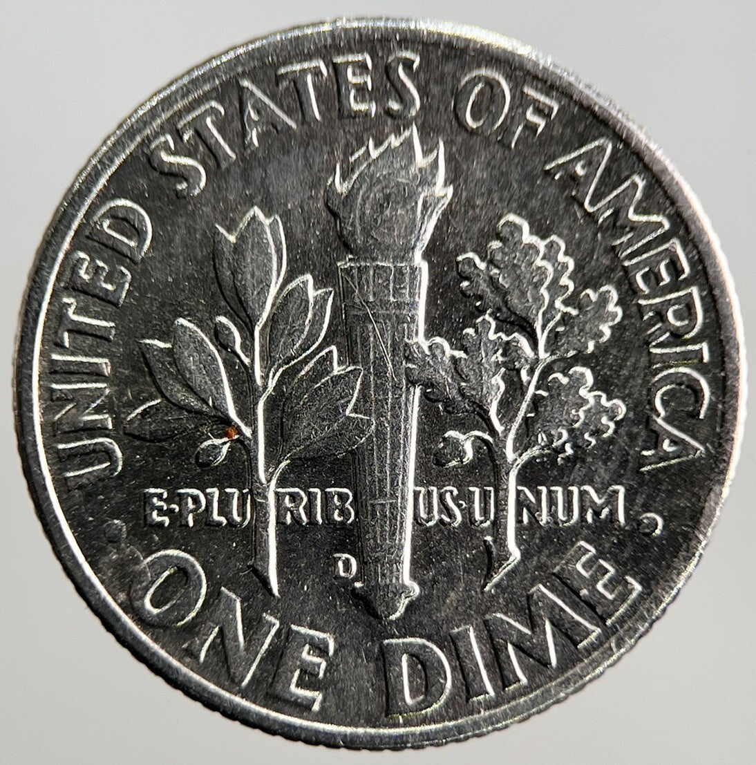 1964 - D US USA Roosevelt Dime Silver Coin | Very High Grade