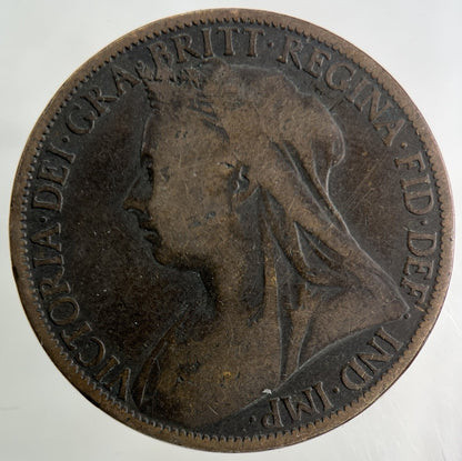 1899 Victoria One Penny Coin | Collectable Grade