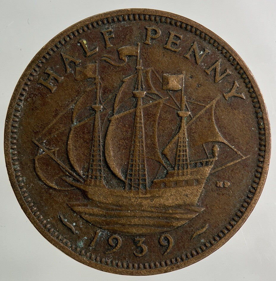 1939 George VI Half - Penny Coin | Collectable Grade