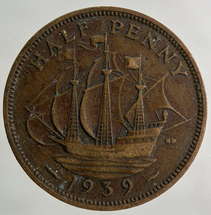 1939 George VI Half - Penny Coin | Collectable Grade