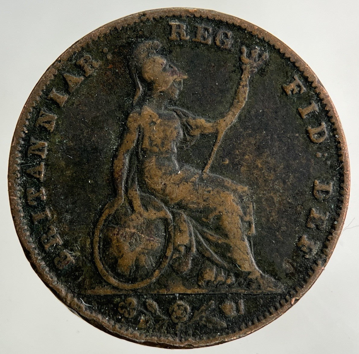 1840 Victoria Farthing Coin | Collectable Grade