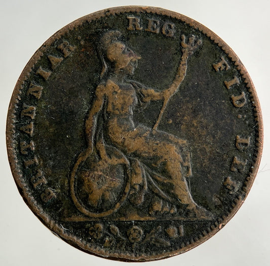 1840 Victoria Farthing Coin | Collectable Grade