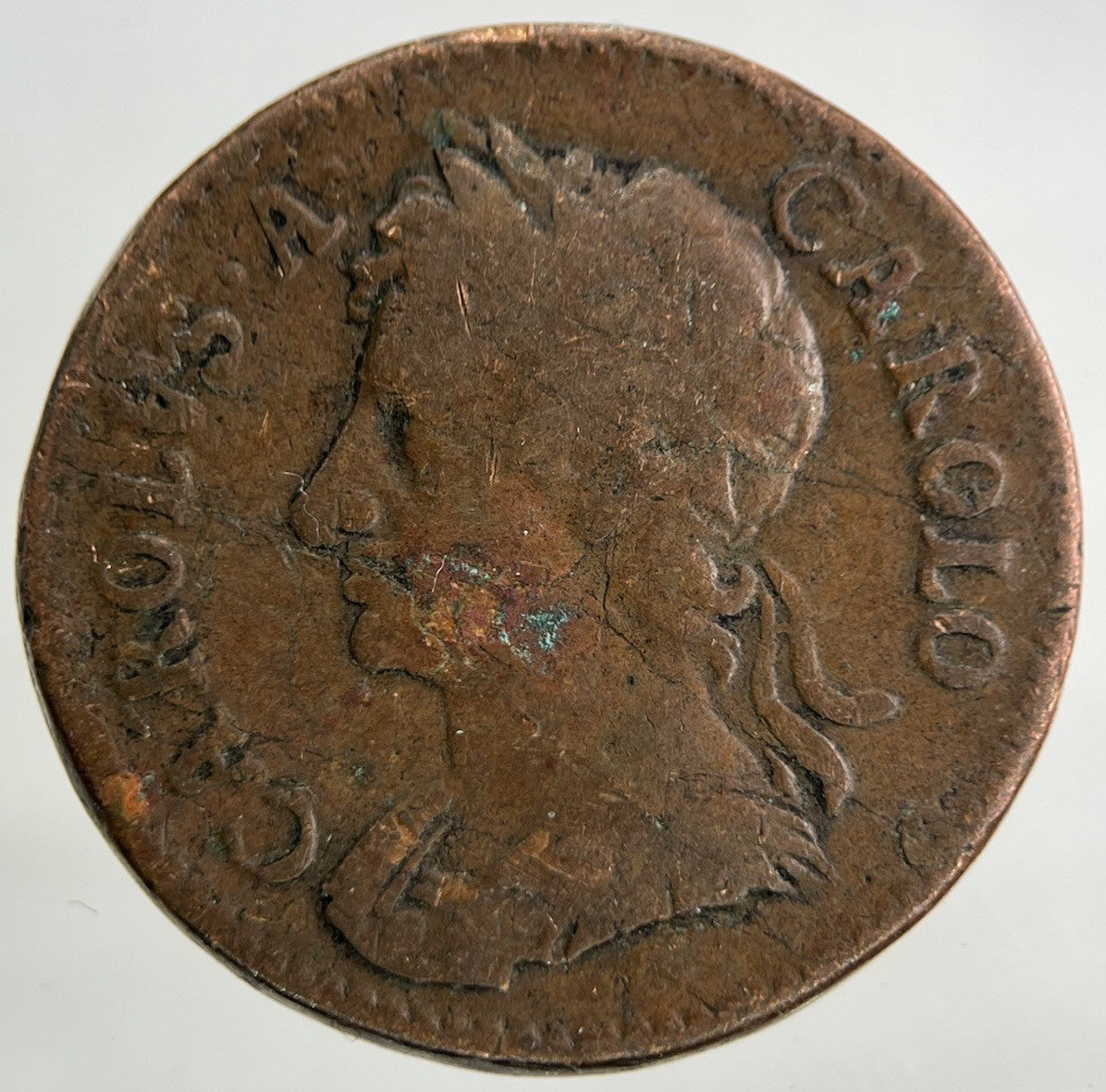 1672 Charles II 2nd Farthing Coin | Collectable Grade