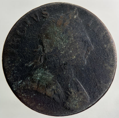 1775 George III 3rd Half - Penny Coin | Fair Grade