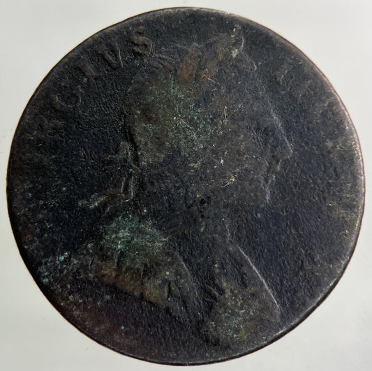 1775 George III 3rd Half - Penny Coin | Fair Grade