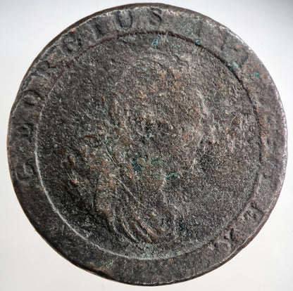 1797 George III 3rd Cartwheel One Penny Coin | Collectable Grade | a9264