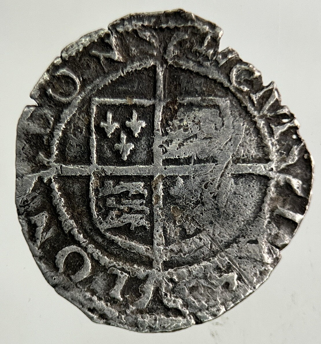 British Elizabeth I 1st Penny Hammered Silver Coin | Collectable Grade