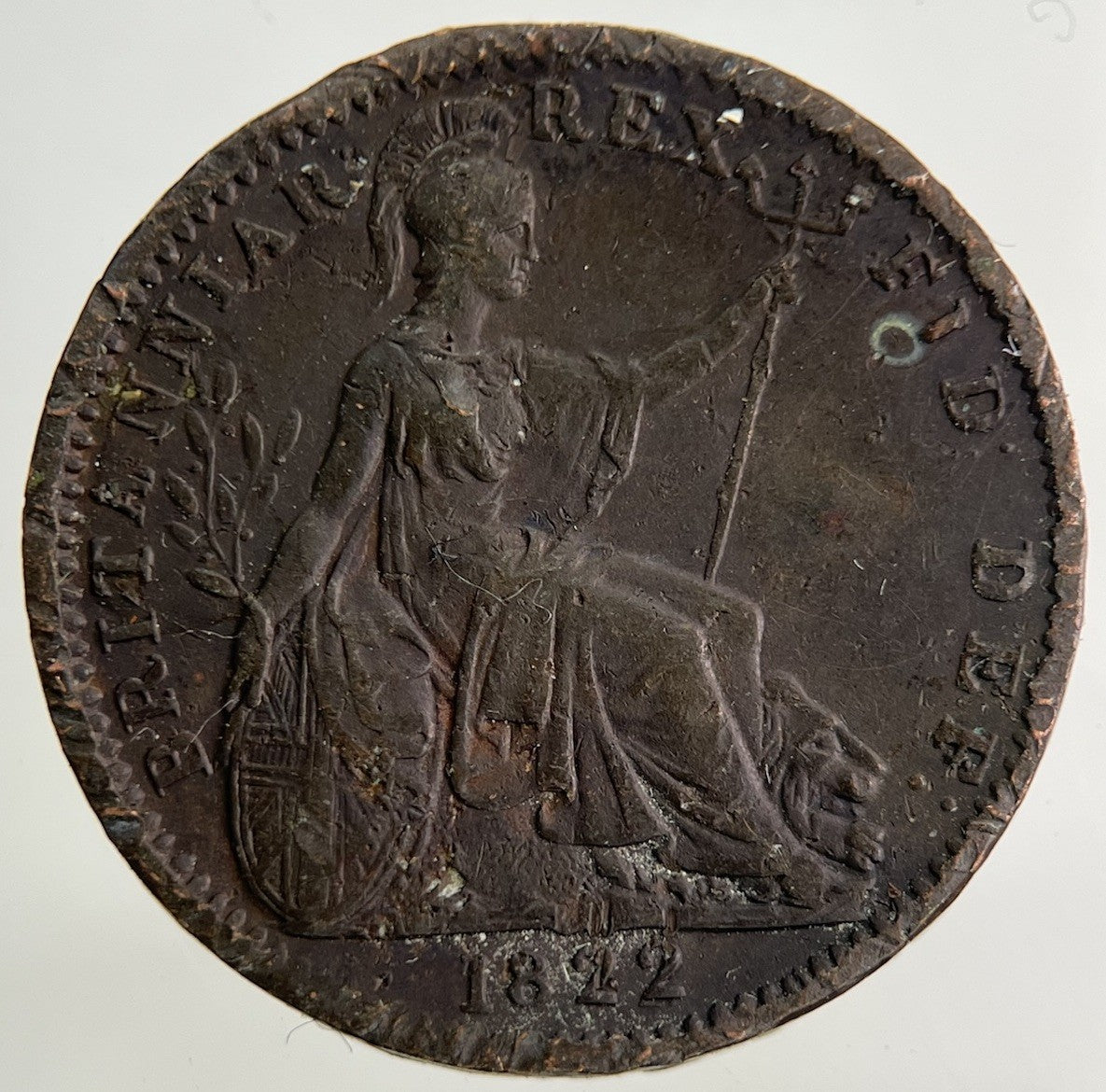 1822 George IV Farthing Coin | Fine Collectable Grade