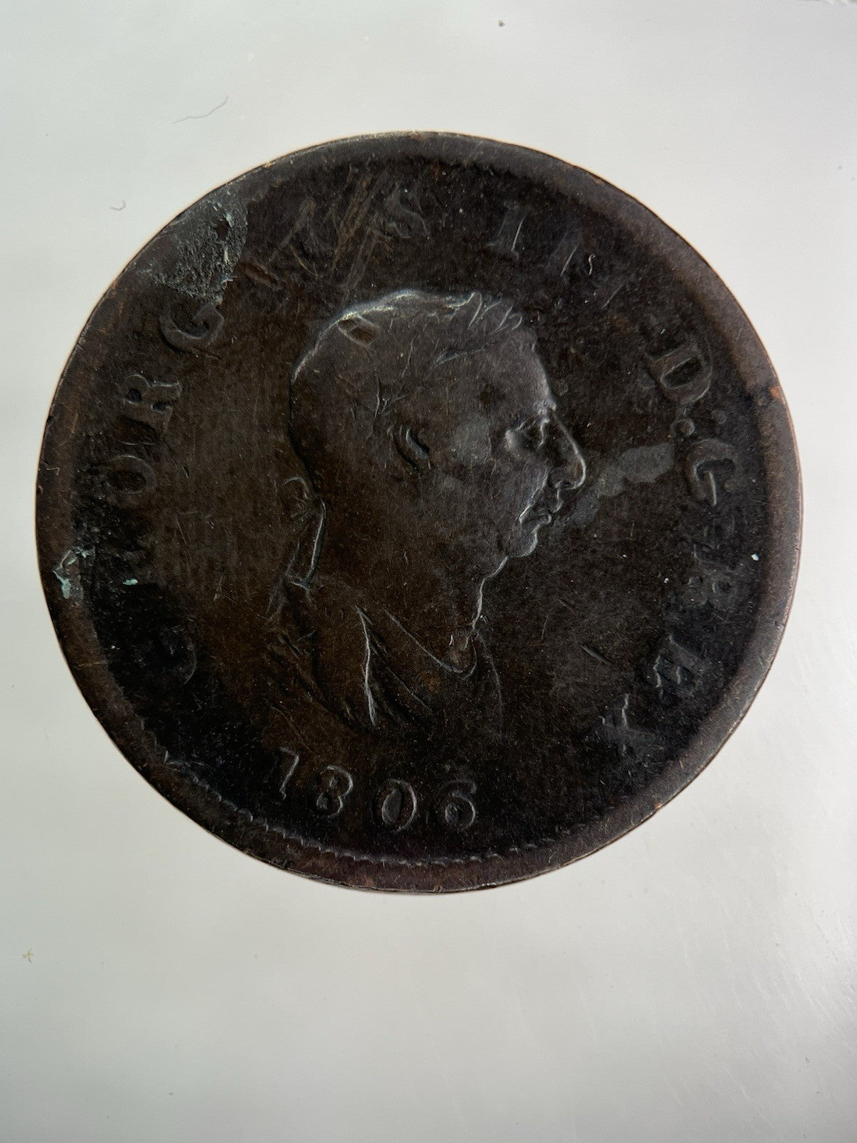 1806 George III 3rd Half - Penny Coin | Collectable Grade