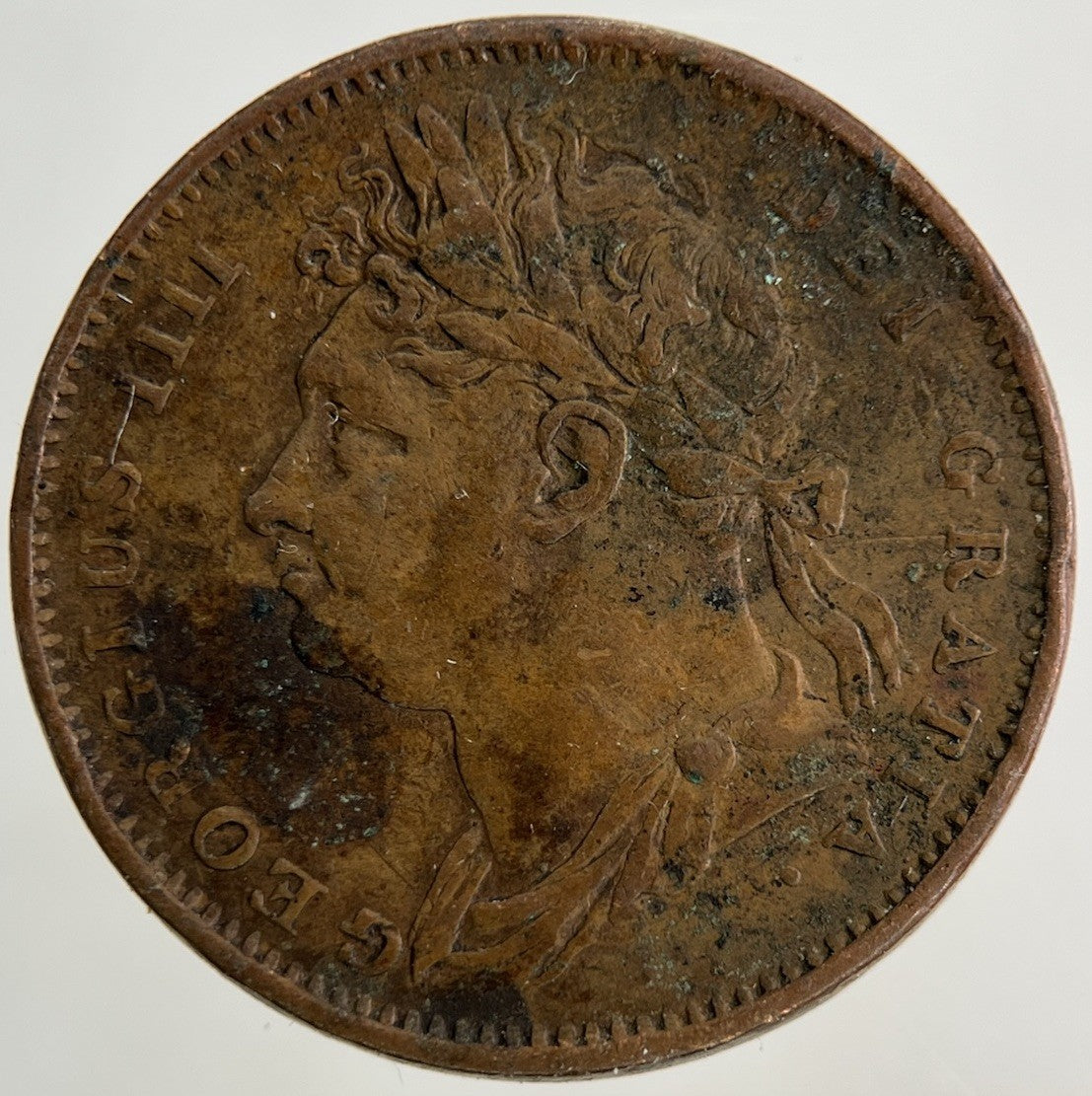 1825 George IV Farthing Coin | Collectable Grade