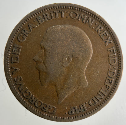 1928 George V Half - Penny Coin | Collectable Grade