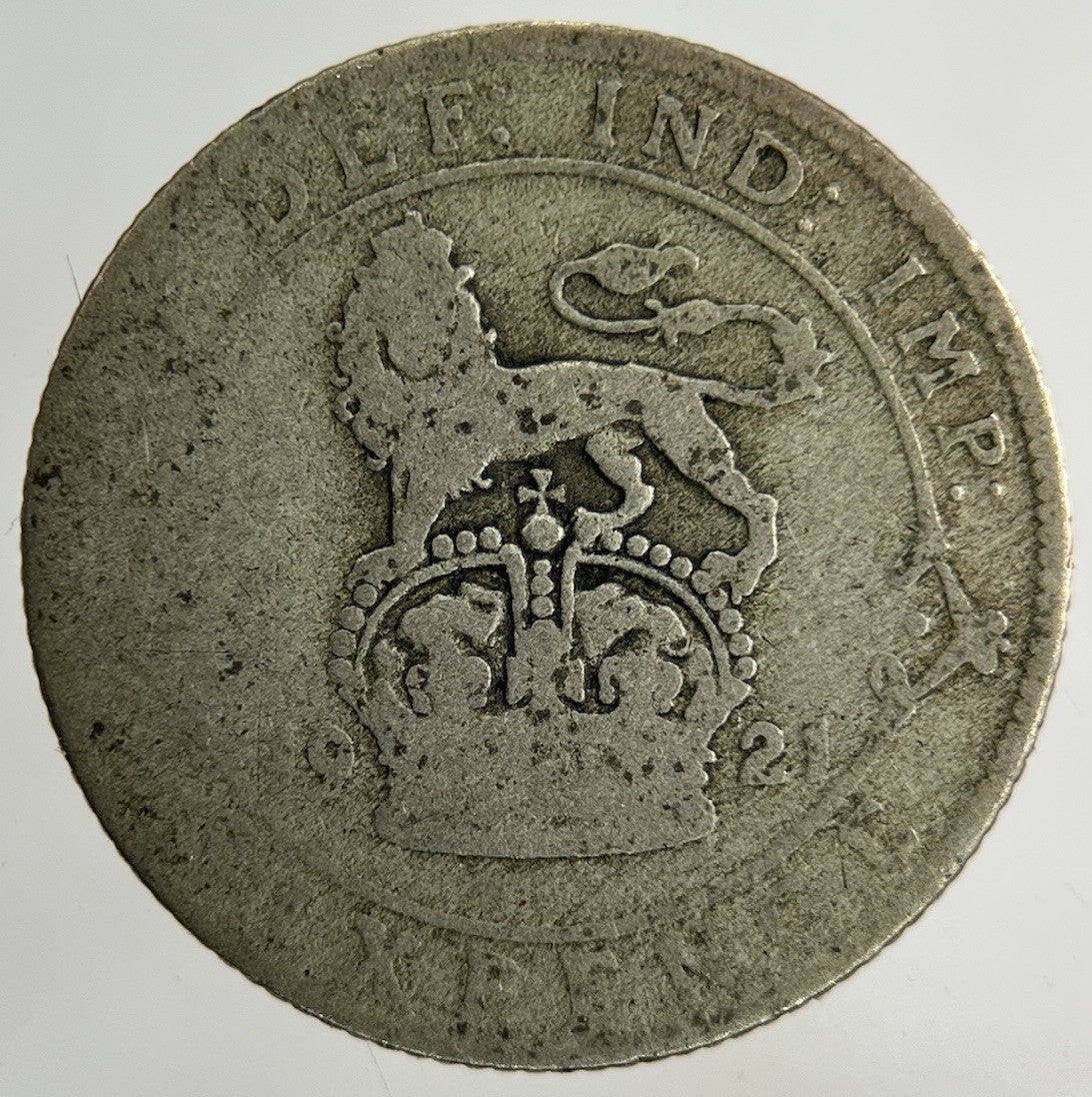 1921 George V Sixpence Silver Coin | Collectable Grade