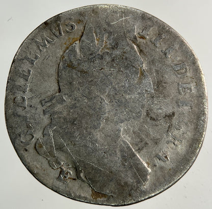 1696 William III 3rd Sixpence Silver Coin | Collectable Grade