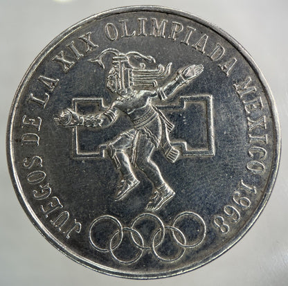 1968 Mexico 25 Pesos Silver Coin | Very High Grade