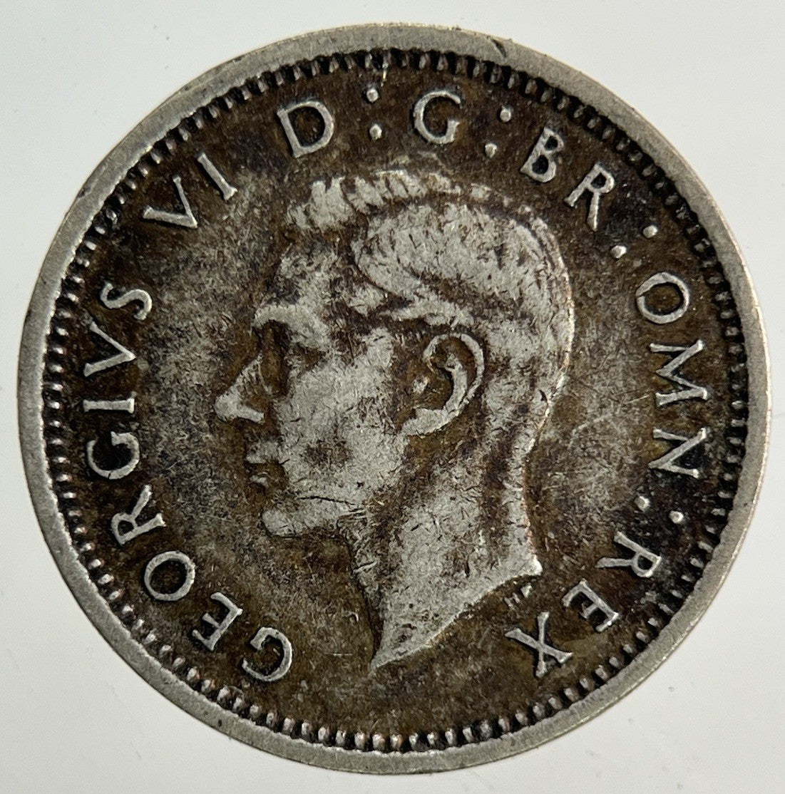 1940 George VI Threepence Silver Coin | Fine Collectable Grade