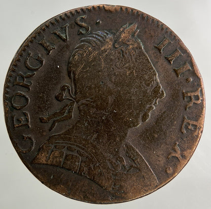 1775 George III 3rd Half - Penny Coin | Fine Collectable Grade