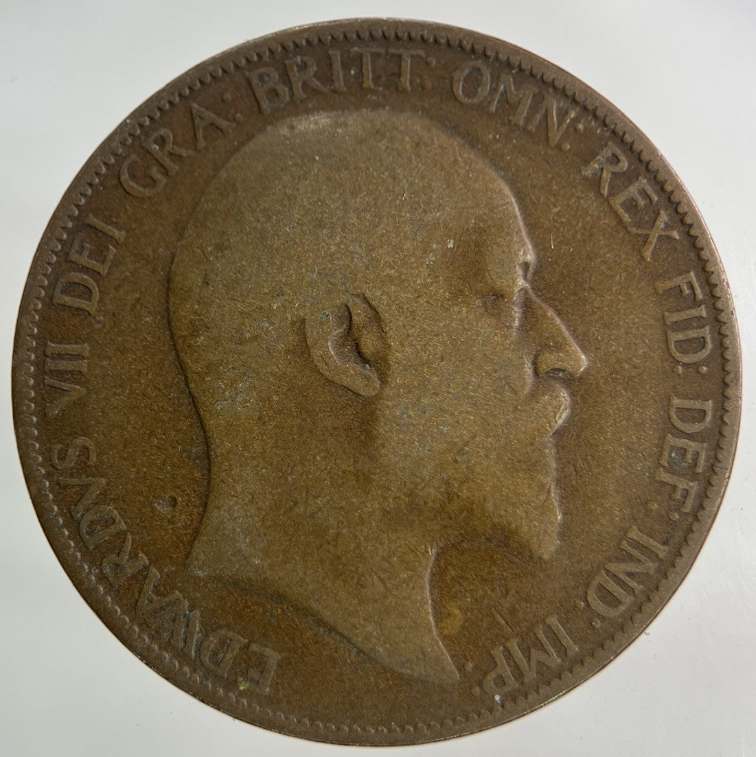 1907 Edward VII One Penny Coin | Collectable Grade