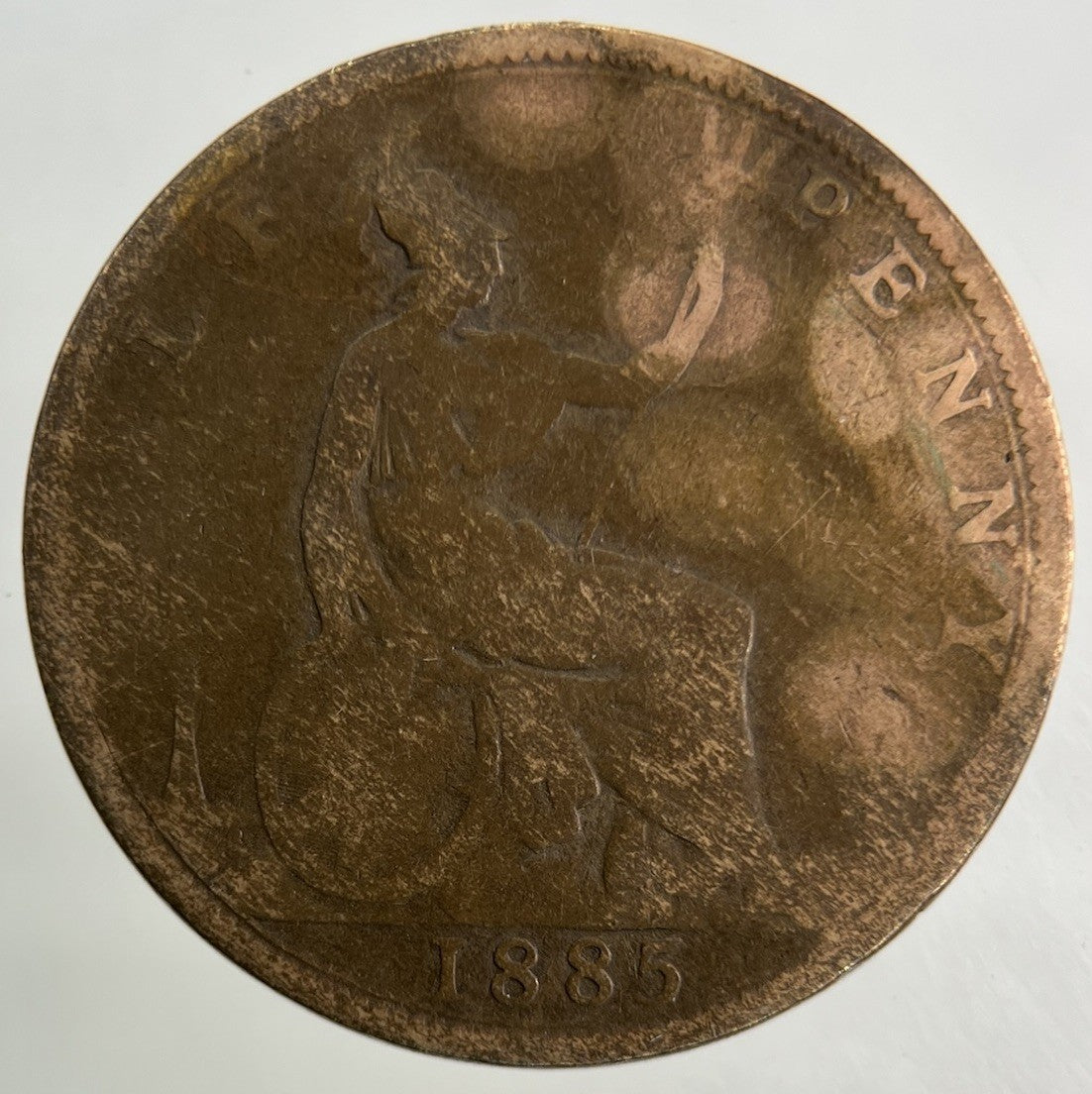 1885 Victoria Half - Penny Coin | Collectable Grade