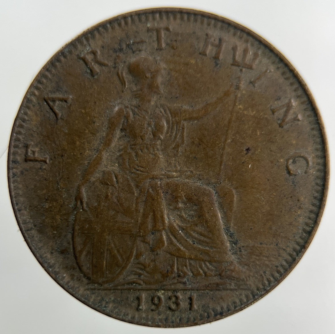 1931 George V Farthing Coin | Collectable Grade