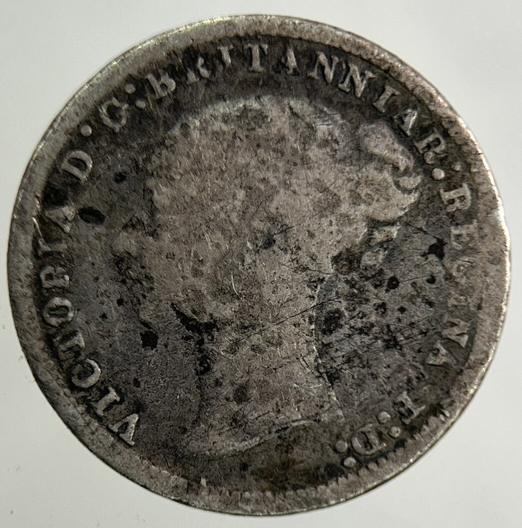 1874 Victoria Threepence Silver Coin | Collectable Grade