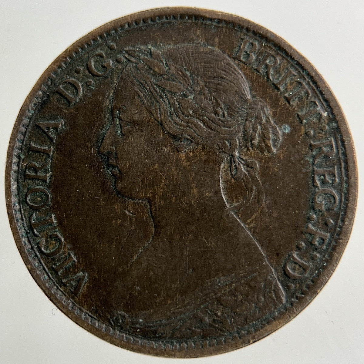 1860 Victoria Farthing Coin | Collectable Grade