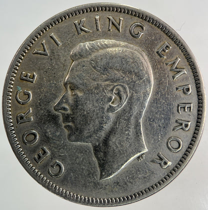 1947 New Zealand Half - Crown Coin | Fine Collectable Grade