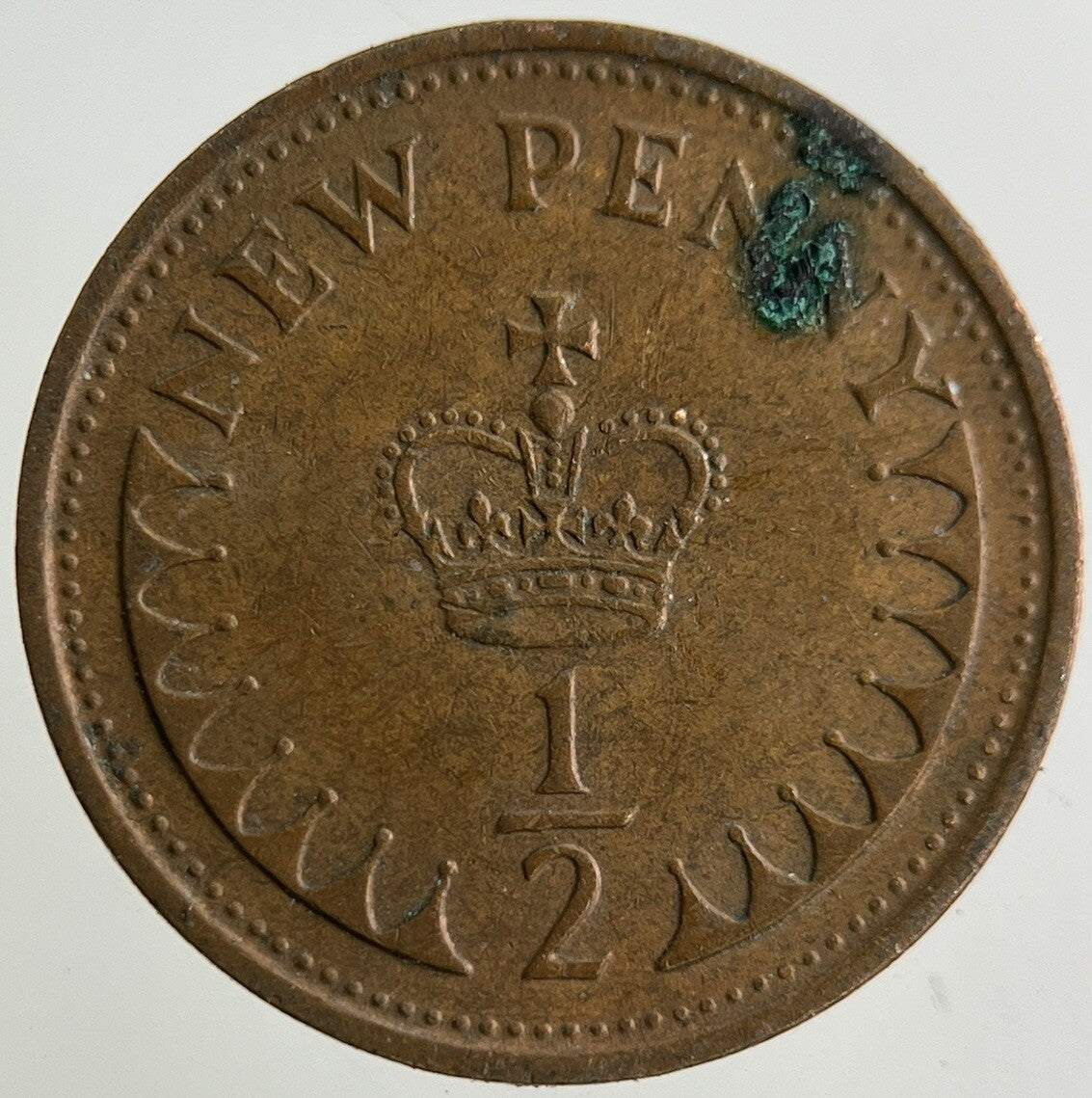 1971 Elizabeth II 2nd New 1/2 Half - Penny Coin | Fine Collectable Grade