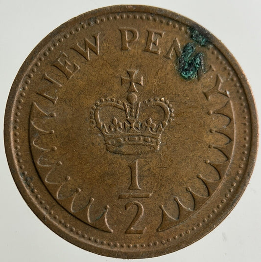 1971 Elizabeth II 2nd New 1/2 Half - Penny Coin | Fine Collectable Grade