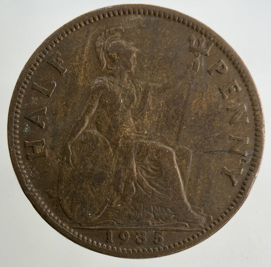 1935 George V Half - Penny Coin | Collectable Grade
