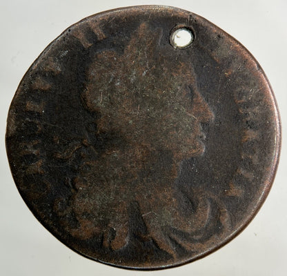 1683 Irish Half - Penny Coin | Collectable Grade