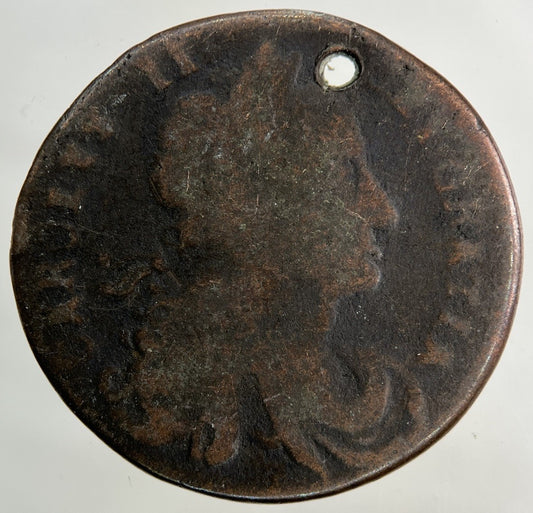 1683 Irish Half - Penny Coin | Collectable Grade
