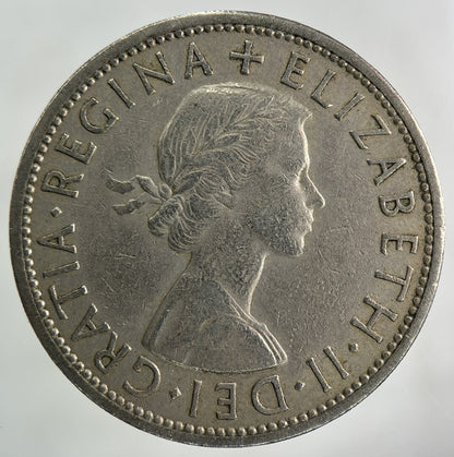 1957 Elizabeth II 2nd Half - Crown Coin | Fine Collectable Grade