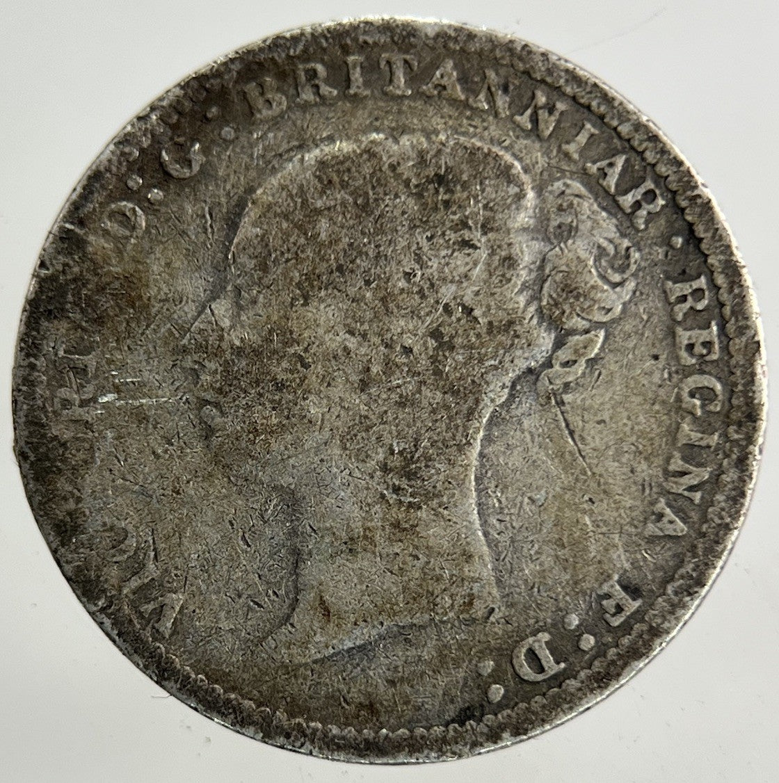 1886 Victoria Threepence Silver Coin | Collectable Grade