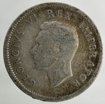 1942 South Africa Sixpence Silver Coin | Collectable Grade