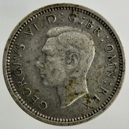 1938 George VI Threepence Silver Coin | Collectable Grade
