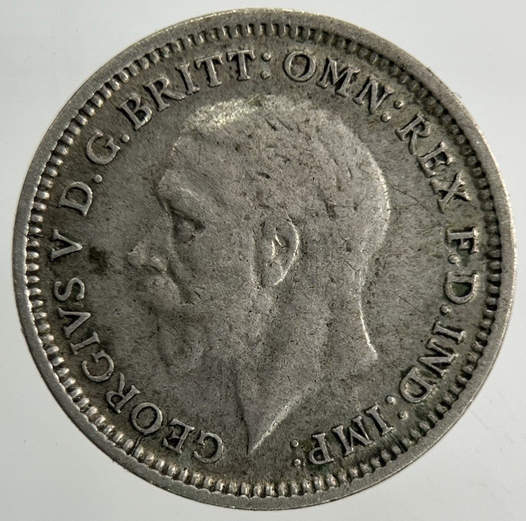 1933 George V Threepence Silver Coin | Fine Collectable Grade