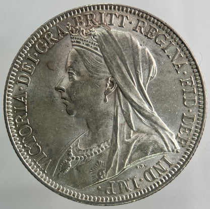 1901 Victoria Florin Silver Coin | Very Fine Grade